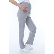 Luvmabelly Myra8501 Beli Ayarlanabilir Hamile Günlük Ev Pantolonu -gri-gri
