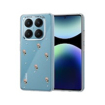 Newface - 101 - Xiaomi Redmi Note 14 Pro 4g Fiyonk Desenli Kapak - - Glblseme - Desen 6 Diğer