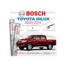 Toyota Uyumlu Hilux Muz Silecek Takımı 2005-2012 Bosch Aeroeco N11.4094