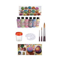 Taş Boyama Seti 6 Pastel Renk Set 1 Paket