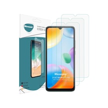 Xiaomi Poco C40 Screen Protector Nano Glass Cam Ekran Koruyucu 3 Lü Paket
