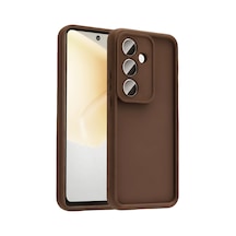 Newface - 547 - Samsung Galaxy A57 5g Viera Silikon - Csmo-tex - - Kahverengi