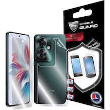 Oppo Reno11 F İçin Ipg Hydrogel İnce Tpu Tam Kaplama Ekran Ve Arka Koruma