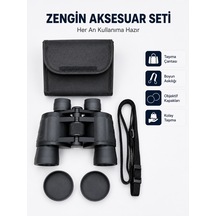 20x Büyütmeli Profesyonel Dürbün Hd Optik Lens Taşıma Çantalı Ve Boyun Askılı - Lisinya