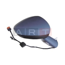 Dış Dikiz Ayna Citroen C5 2008- Elektrikli Katlanır Isıtmalı Astarlı Sinyalli Hafızalı Sensörlü Mavi Cam Sağ
