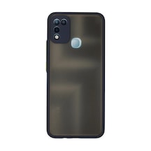 İnfinix Hot 10 Play Uyumlu Kılıf Montreal Silikon Kapak - Lacivert