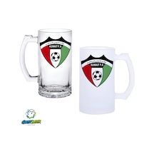 Kuwait F.c. Kulplu Bira Bardağı Buzlu Veya Şeffaf Seçenekli 0322