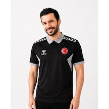 Hummel Otantik Milli Takım Kamp Tişört Siyah