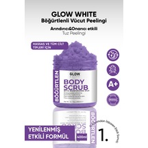 Glow Whıte Böğürtlen Body Scrub 400g Cildi Arındıran, Nemlendirici Ve Canlandırıcı Tuzlu Vücut Peelingi