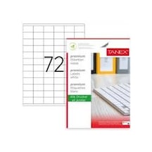 Tanex Tw-2425 42X5.94MMx100Ad.Lazer Yazıcı Etiketi