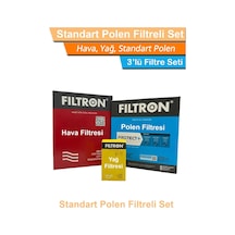 Citroen C4 1.6 Hdı Euro5 Dizel Filtron Filtre Bakım Seti 2011-2015 Hava+yağ+standart Polen
