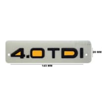 4.0 Tdı Siyah Bagaj Yazısı 3a 3d 3abs