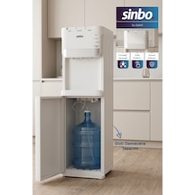 Sinbo Swd-6204 Gizli Damacanalı Su Sebili Sıcak Soğuk Ilık Su Otomatik Pompalı Çocuk Kilitli