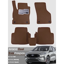 Ford Kuga 3 2019-2024 Uyumlu Eva Paspas Tam Set Araca Özel,su Geçirmez,kolay Montaj 742