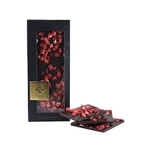 Çilekli Çikolata Rüyası Bitter Tablet Çikolata 115g