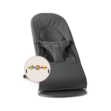 Babybjörn Oyuncaklı Balance Soft Ana Kucağı Woven Jersey Tri-fabric Dark Grey