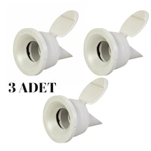 3 Adet Koku Önleyici Çekvalfli Adaptör Contaø50 Lavabo & Evyele