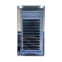 Nagaraku Çek Bırak İpek Kirpik 0.07d 12mm