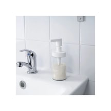 Ikea Tackan Sıvı Sabunluk 200 Ml 17 Cm Beyaz - Şeffaf