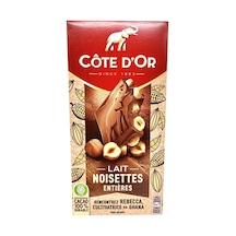 3 Adet Cote D'or Fındıklı Sütlü Tablet Çikolata 180 G