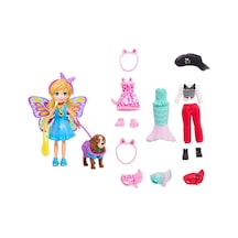 Polly Pocket Ve Hayvan Dostu Kostüm Giyiyor Oyun Seti    Gdm15