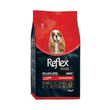 Plus Kuzu Etli Ve Pririnçli Yetişkin Küçük Irk Köpek Maması - 8 Kg