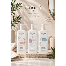 Corlue 18 Shampoo 360 Ml + Condıtıoner 360 Ml + Hand Wash 360 Ml