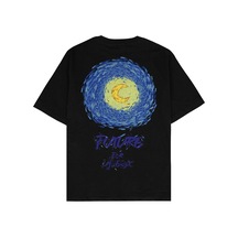 Startmore Adrift Future For Oversize Unisex T-shirt Siyah