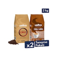Qualita Oro, Crema E Aroma Çekirdek Kahve 1 Kg 2'li Paket