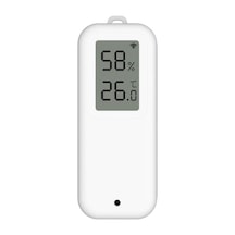 Wifi Mini Lcd Ekranlı Sıcaklık Ve Nem Sensörü Tuya - Smartlife Uyumlu Ip65 Standart