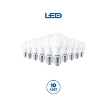 Rtl01125-10 Rother A60 Led Ampul 15w E27 1520 Lümen 3000k Sarı Işık Enerji Tasarruflu Ampul 10 Adet