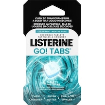 Listerine Go Tabs Clean Mint Çiğneme Tableti 4'lü