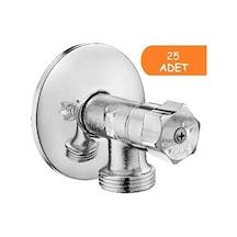Eca Çamaşır Musluğu Poşet Ambalajlı 25 Adet - 102109452 E.c.a. Krom