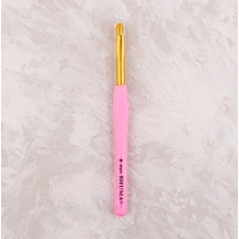 Abarta Shuma Yumuşak Saplı Yün Tığ-uzunluk:14cm & 8mm-pembe 1 Adet