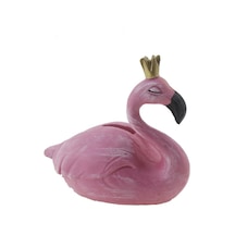 Mutluadim 12X11Cm Kumbara Flamingo Dekor