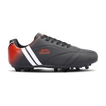 Slazenger MARK KRP Çocuk Halı Saha Siyah / Beyaz / Kırmızı Futbol Ayakkabısı