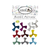 Deney Eğitim Pervanesi 10 Adet Çok Renkli