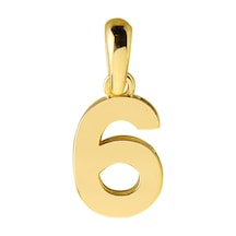 Goldkupe 14 Ayar Altı Rakamı Altın Kolye Ucu 0,62 Gr-3465