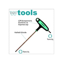 Weber Tools T Saplı Torx Tornavida T7 x 100 MM