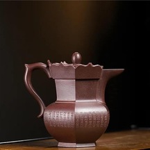 Çaydanlık Seti Çin Mor Çamur Çayı Özelleştirilmiş Çay Seti Hediye Kutusu Yixing Mor Kil Çaydanlıklar 220ml El Yapımı Keşiş Şapka Pot Güzellik Su Isıtıcısı Çay Setleri Çaydanlık Diğer