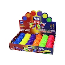 Kirpi Dikenli Top Oyuncak - Işıklı - Sesli - Renkli