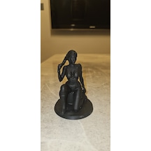 Tomb Raider Lara Croft 3d Baskı Figür - Siyah