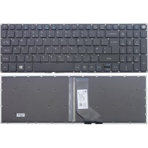 Acer Uyumlu Aspire E5-573 Notebook Klavyesi (Siyah TR) Işıklı
