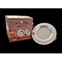 Hightech Tek Spot 3 Renk 7 Watt Armatür 220V Krom Kasa