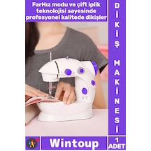 Dikiş Taşınabilir Pratik Otomatik Sessiz Ergonomik Profesyonel Şık Mini Ev Tipi Dikiş Makinesi