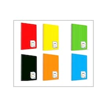 Çınar Colormaxi 72 Yaprak Defter A5 Çizgili Spiralli Pp - 2 Adet Çok Renkli