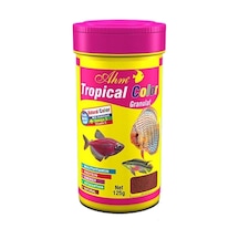 Ahm Tropical Colour Ganulat Balık Yemi 250  ML