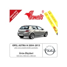 Opel Astra H Ön+Arka Silecek Takımı 2004-2013