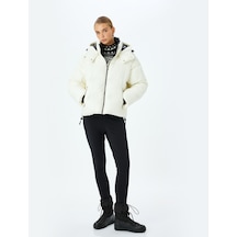 Koton Slim Fit İçi Polarlı Fuzo Kayak Taytı Siyah 5wak80101ek Siyah SiYAH