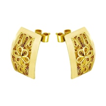 22 Ayar Altın Küpe T050350